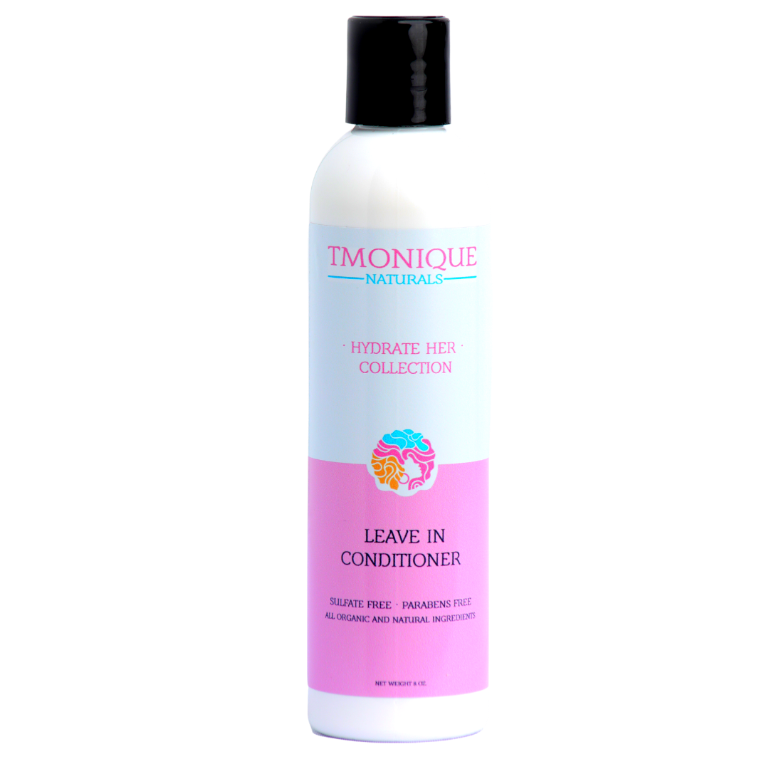 Leave in conditioner 8 oz bottle