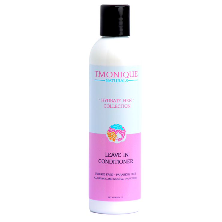 Leave in conditioner 8 oz bottle